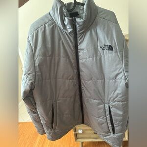 The North Face Jacket in Grey, great for the cool season ✨